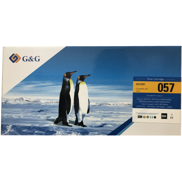 Mực in G&G Laser Trắng Đen GG-PC057