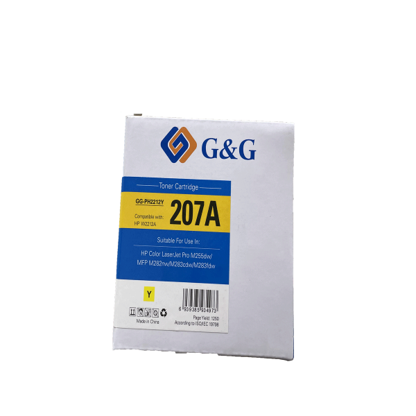 Mực in G&G Laser màu Yellow GG-PH2212Y