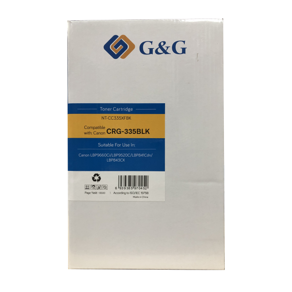 Mực in G&G Laser màu Đen NT-CC335XFBK