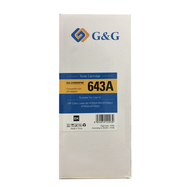 Mực in G&G Laser màu đen GG-CH5959FBK