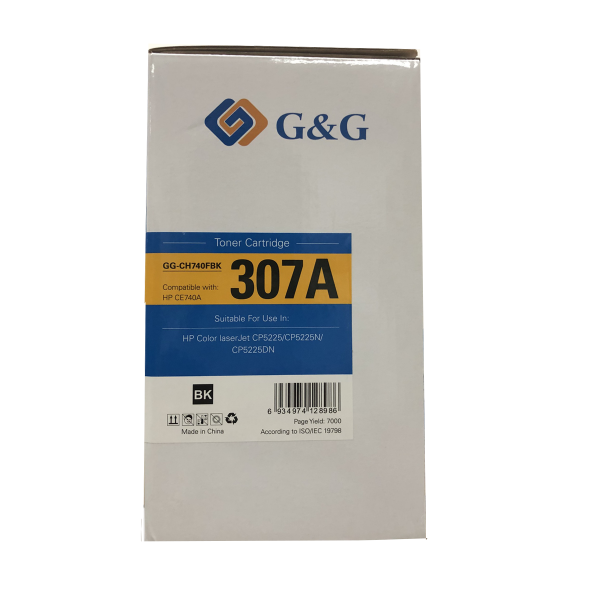Mực in G&G Laser màu đen GG-CH740FBK