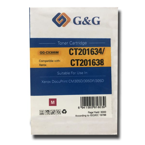 Mực in G&G Laser màu Magenta GG-CX305M