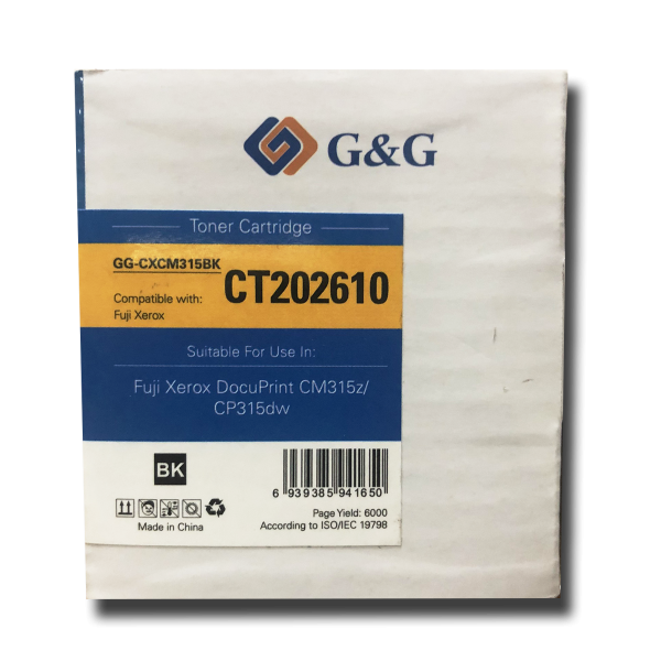 Mực in G&G Laser màu Đen GG-CXCM315BK