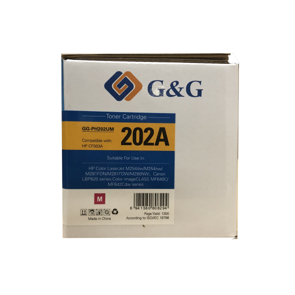 Mực in G&G Laser màu Magenta GG-PH202UM