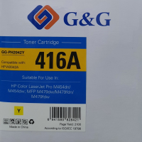 Mực in G&G Laser màu Yellow GG-PH2042Y