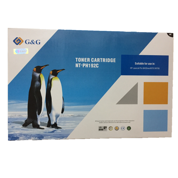 Mực in G&G Laser Trắng Đen NT-PH192C