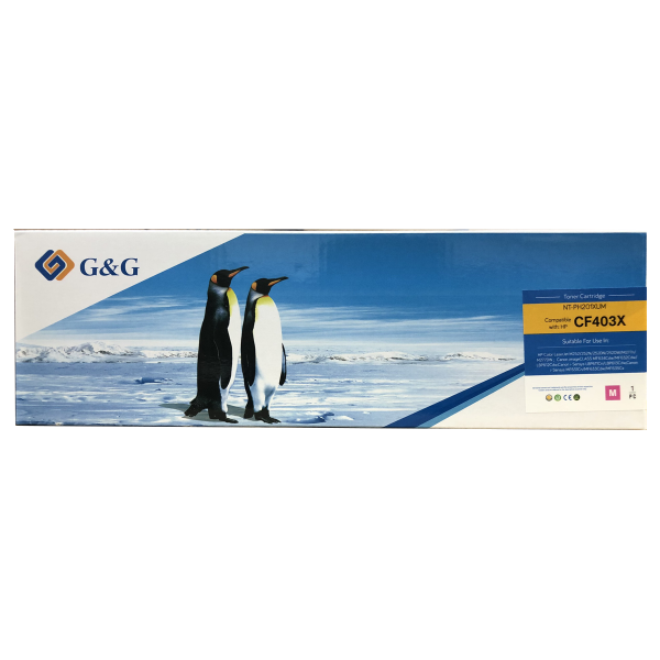 Mực in G&G Laser màu Magenta NT-PH201XUM
