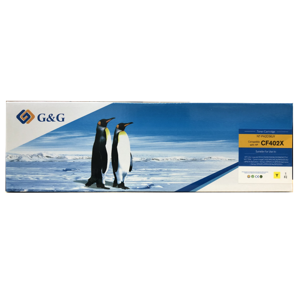 Mực in G&G Laser màu Yellow NT-PH201XUY