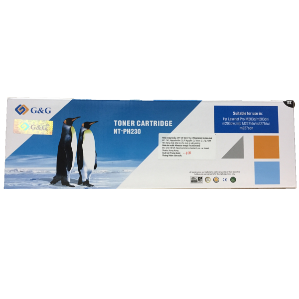 Mực in G&G Laser Trắng Đen NT-PH230C