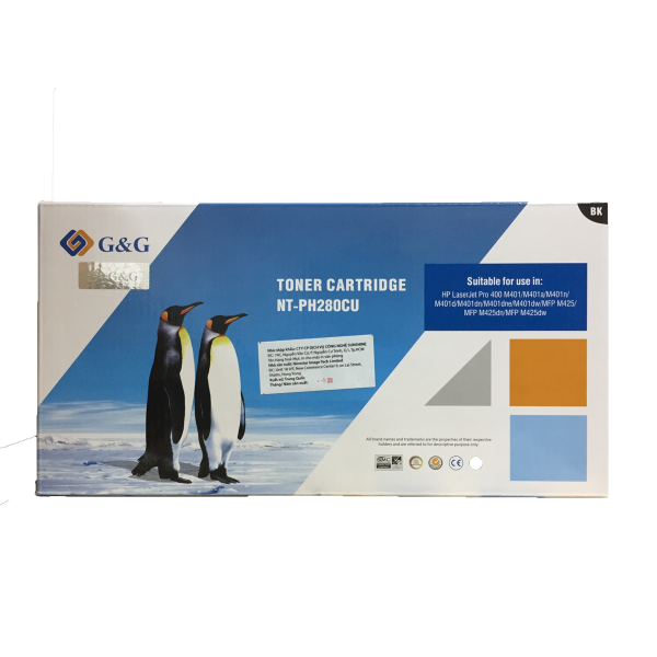Mực in G&G Laser Trắng Đen NT-PH280CU