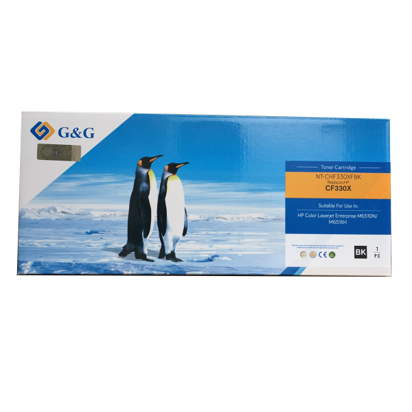 Mực in G&G Laser màu Đen NT-CHF330XFBK