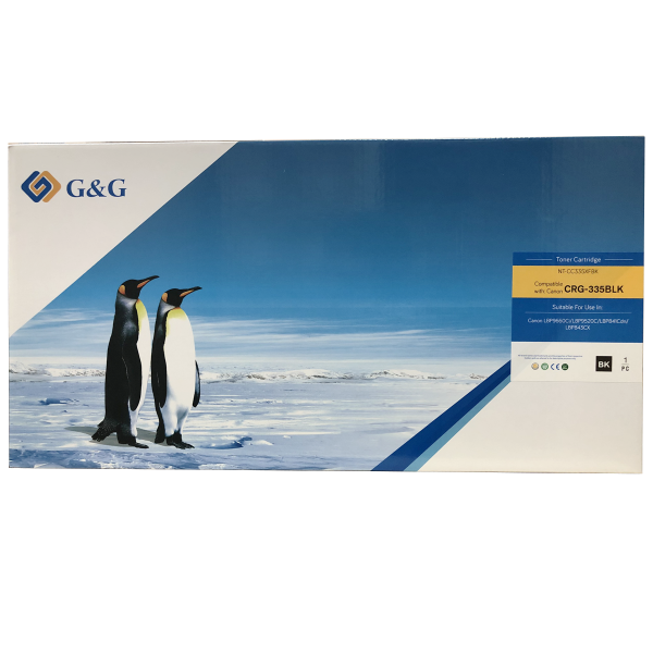 Mực in G&G Laser màu Đen NT-CC335XFBK
