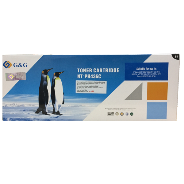Mực in G&G Laser Trắng Đen NT-PH436C