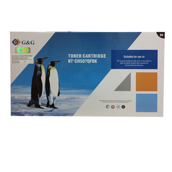 Mực in G&G Laser màu đen NT-CH507QFBK