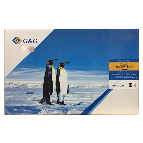 Mực in G&G Laser Trắng Đen NT-CB880