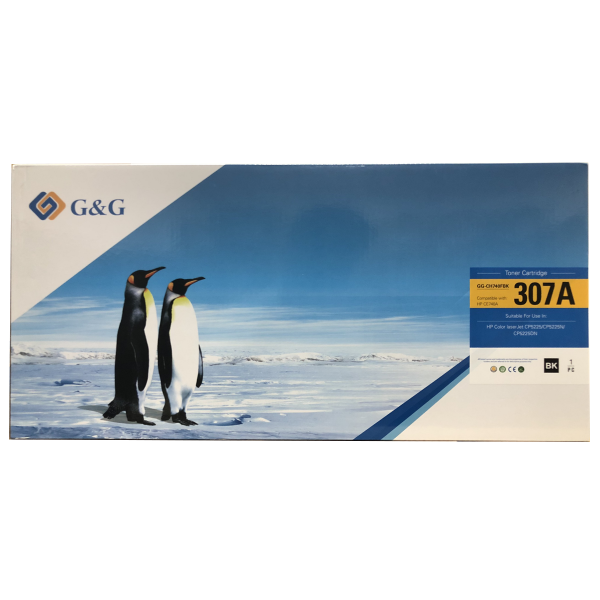 Mực in G&G Laser màu đen GG-CH740FBK