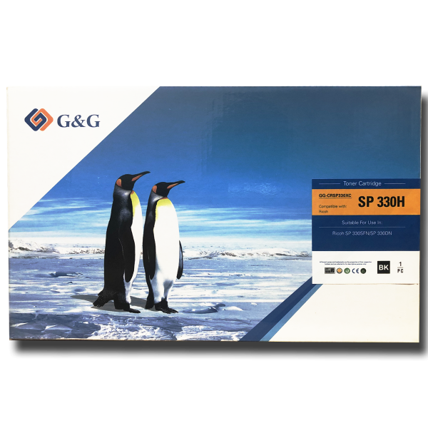Mực in G&G Laser trắng đen GG-CRSP330XC