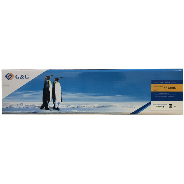 Mực in G&G Laser màu đen GG-CRSP360BK