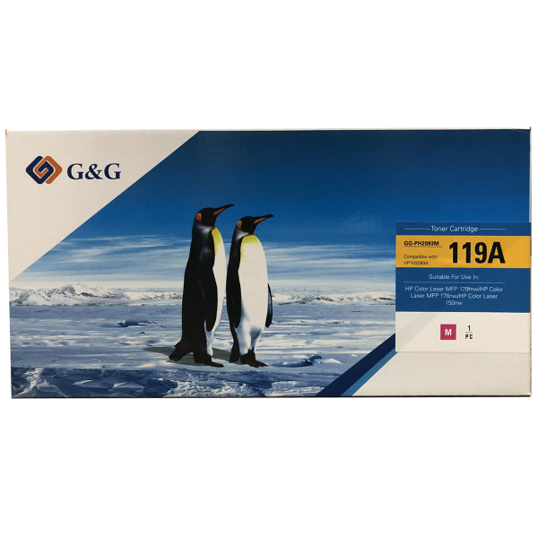 Mực in G&G Laser màu Magenta GG-PH2093M