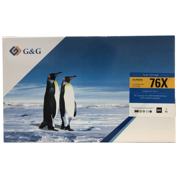 Mực in G&G Laser Trắng Đen GG-PH276X