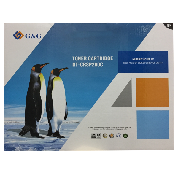 Mực in G&G Laser trắng đen NT-CRSP200C