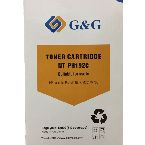 Mực in G&G Laser Trắng Đen NT-PH192C