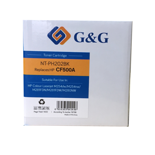 Mực in G&G Laser màu đen NT-PH202BK