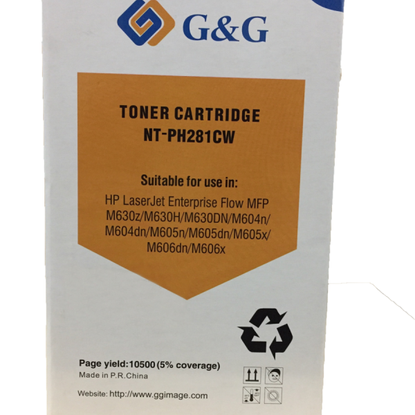 Mực in G&G Laser Trắng Đen NT-PH281CW