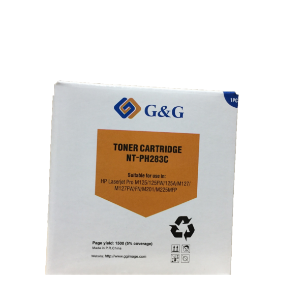 Mực in G&G Laser Trắng Đen NT-PH283C