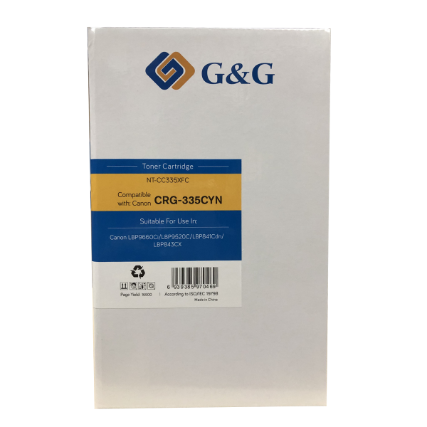 Mực in G&G Laser màu Cyan NT-CC335XFC