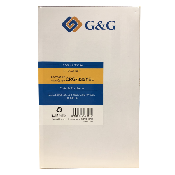 Mực in G&G Laser màu Yellow NT-CC335XFY