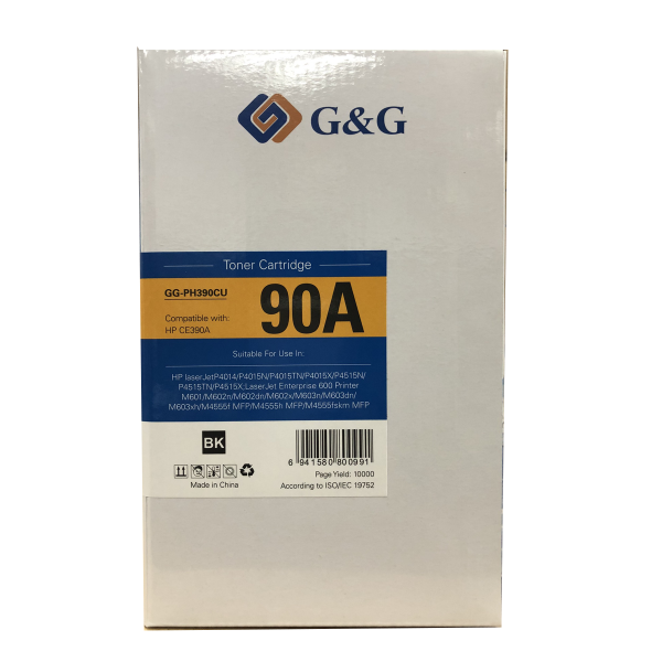 Mực in G&G Laser Trắng Đen GG-PH390CU