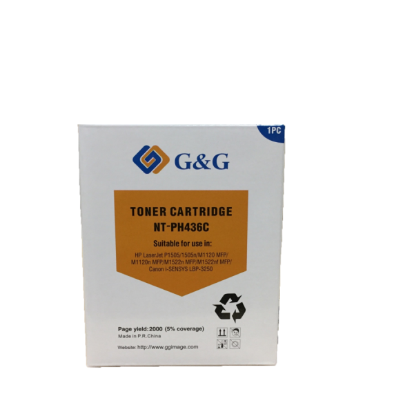 Mực in G&G Laser Trắng Đen NT-PH436C