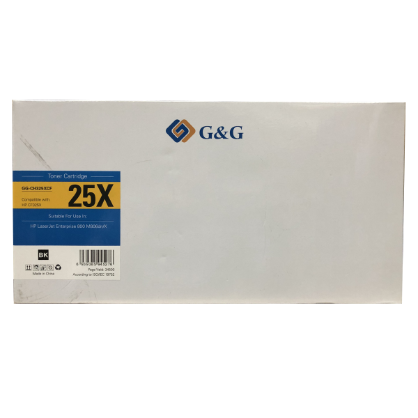 Mực in G&G Laser Trắng Đen GG-CH325XCF