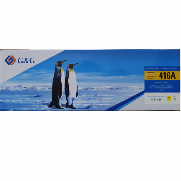 Mực in G&G Laser màu Yellow GG-PH2042Y