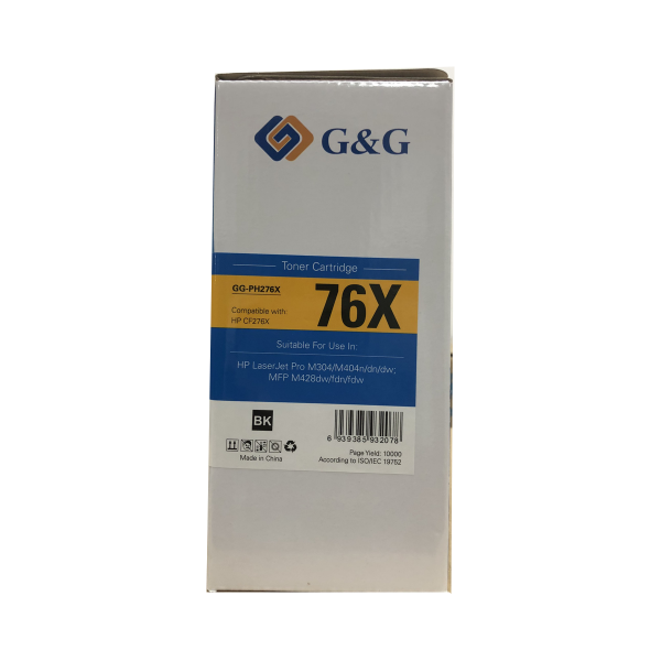 Mực in G&G Laser Trắng Đen GG-PH276X