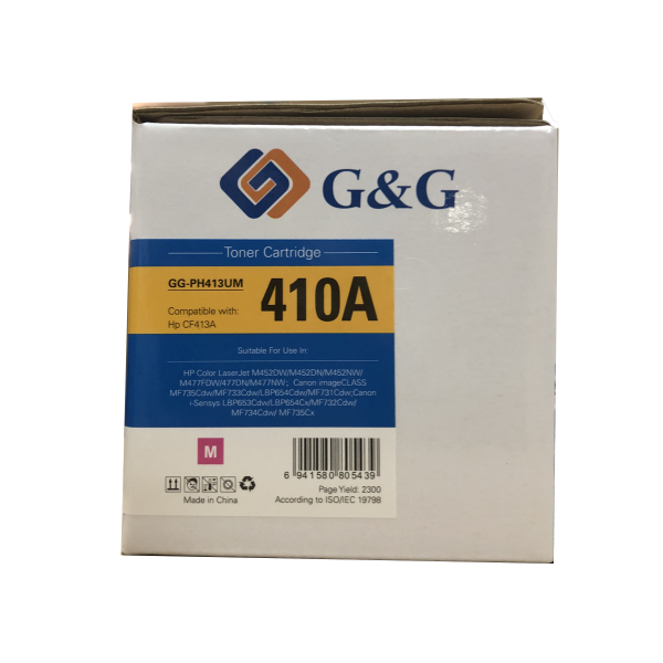 Mực in G&G Laser màu Magenta GG-PH413UM