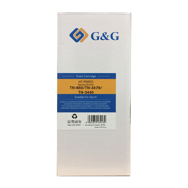 Mực in G&G Laser Trắng Đen NT-PB850