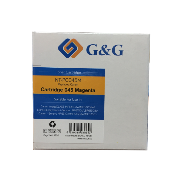 Mực in G&G Laser màu Magenta NT-PC045M