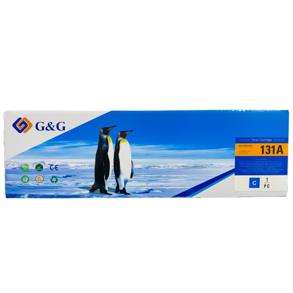 Mực in G&G Laser màu Cyan GG-CH211UC