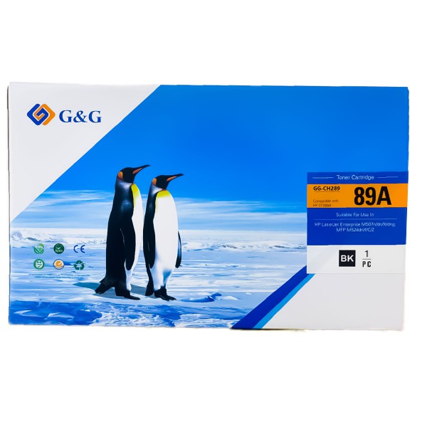 Mực in G&G Laser màu Trắng Đen GG-CH289