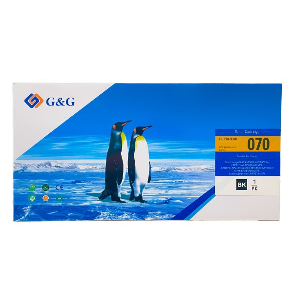 Mực in G&G Laser màu đen GG-PC070-NC