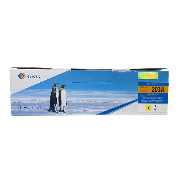 Mực in G&G Laser màu Yellow GG-PH203UY