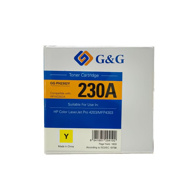 Mực in G&G Color Laser Yellow GG-PH2302Y