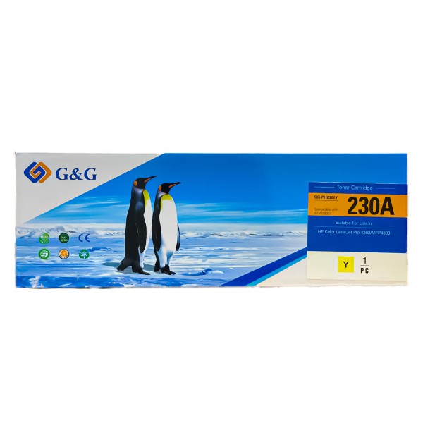 Mực in G&G Color Laser Yellow GG-PH2302Y