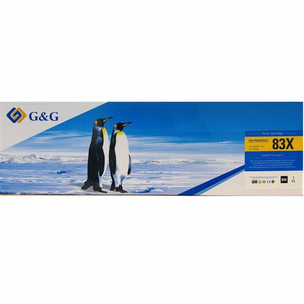 Mực in G&G Laser Trắng Đen GG-PH283XCU