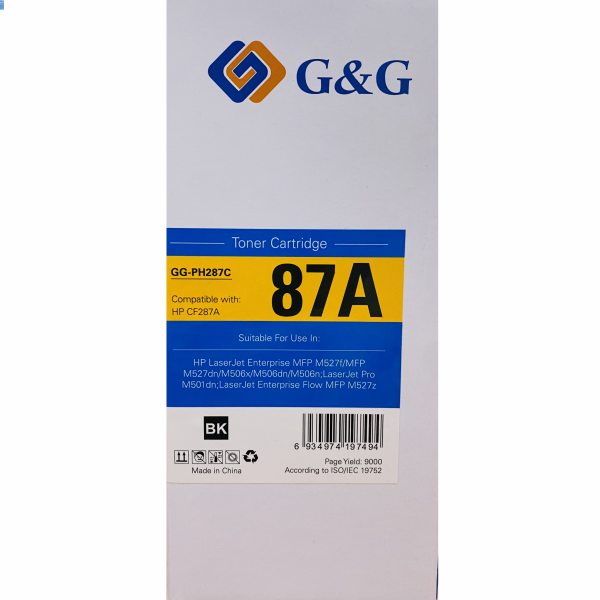 Mực in G&G Laser trắng đen GG-PH287C