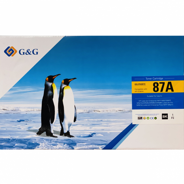Mực in G&G Laser trắng đen GG-PH287C