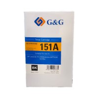 Mực in G&G Laser màu Trắng Đen GG-CH1510-NC
