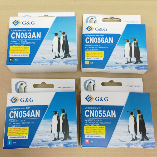 Mực in phun G&G màu đen NP-H-0932XLBK-D